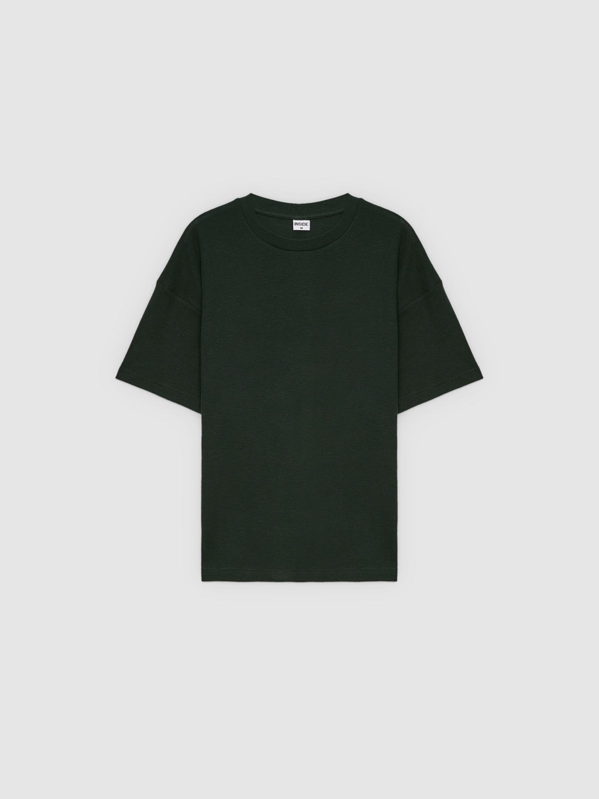 %Pto% Basic Single Jersey T-shirt grey front view