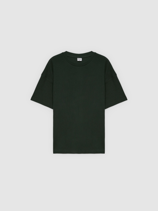  Basic Single Jersey T-shirt grey front view