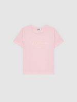 %Pto% Le Marais casual t-shirt light pink front view