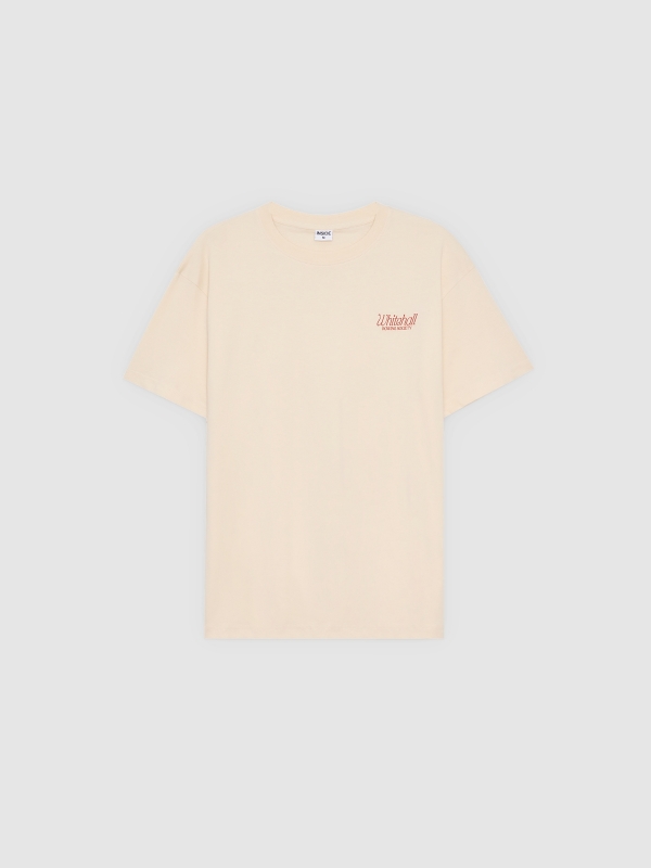  Camiseta Whitehall crudo vista frontal