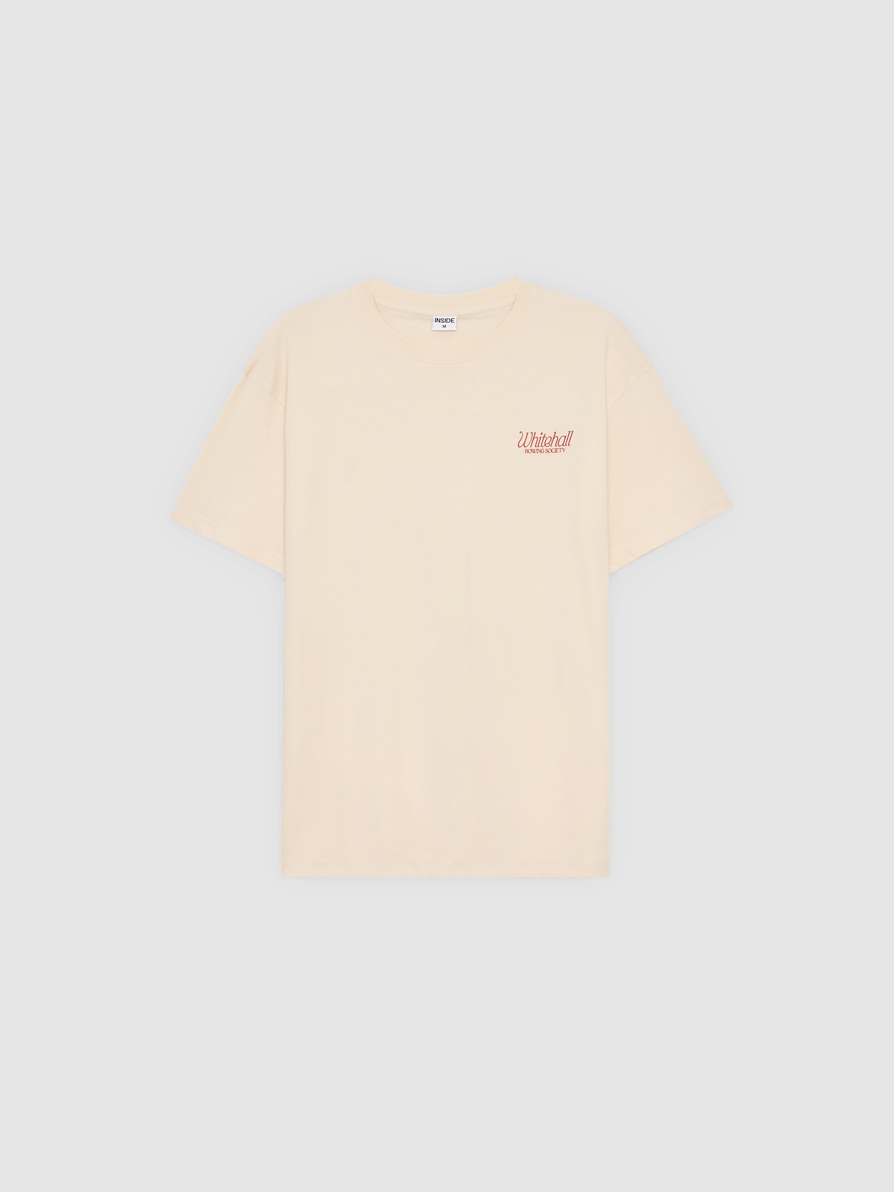 Whitehall T-shirt raw middle front view