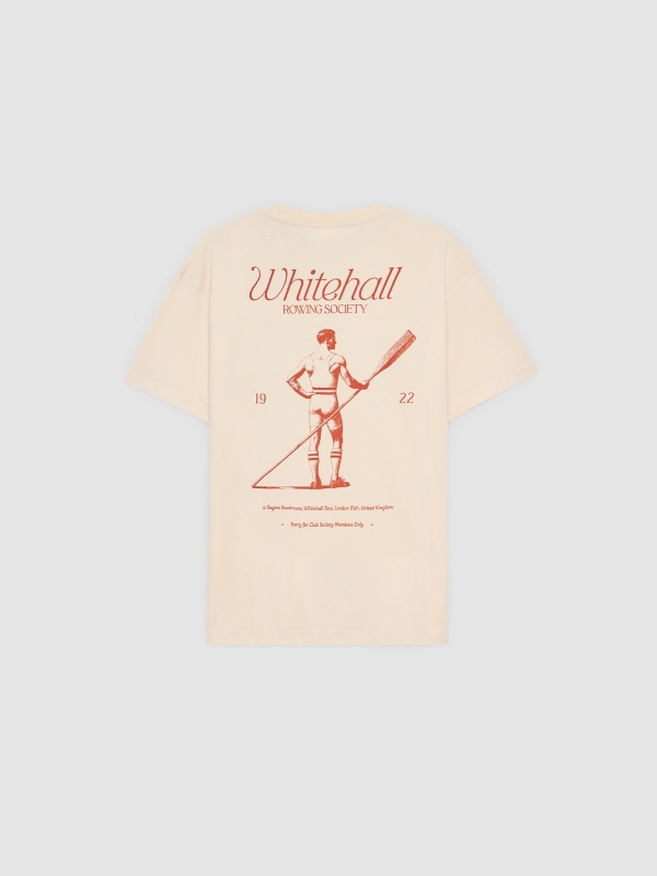 Whitehall T-shirt raw back view