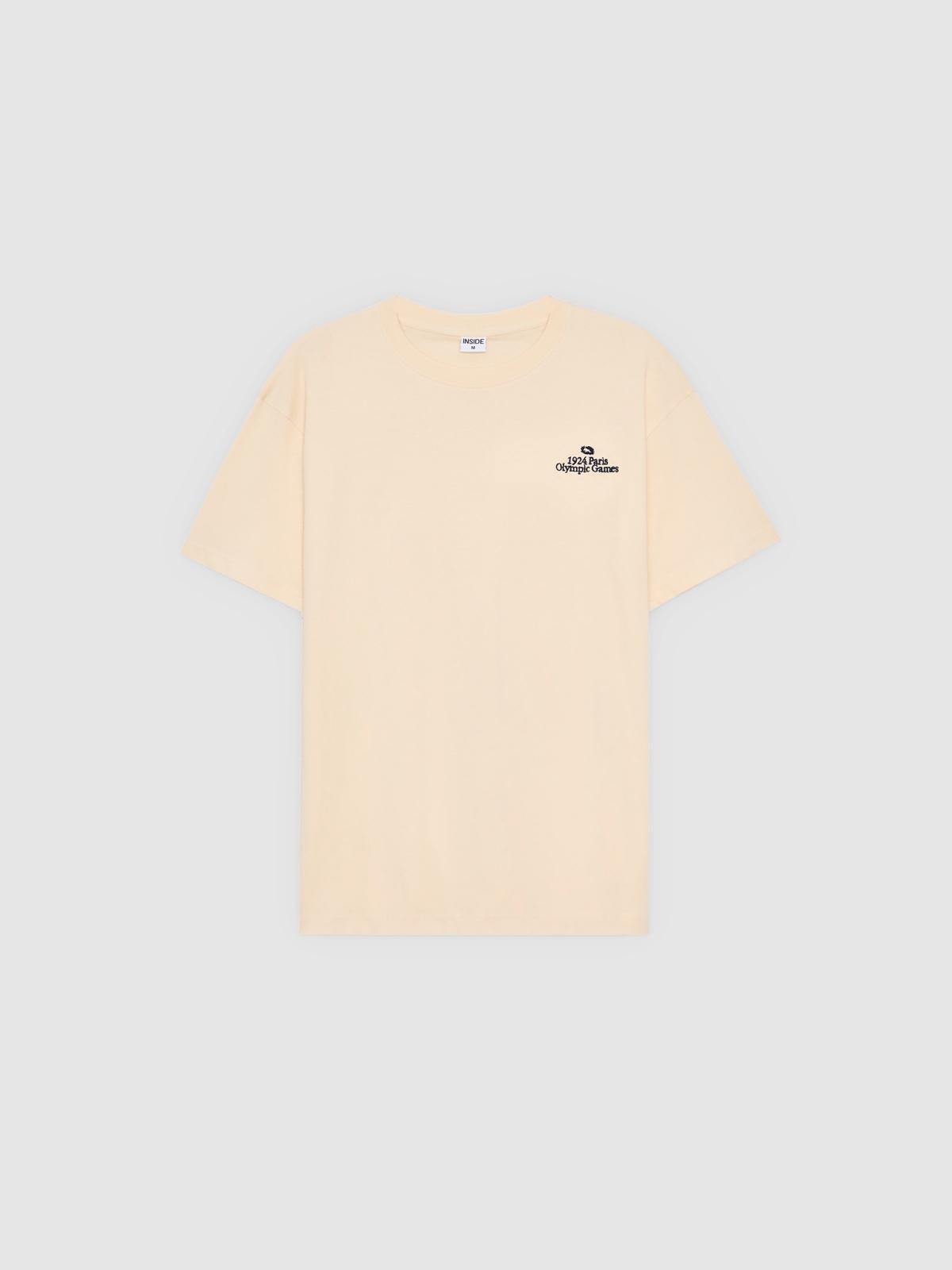 %Pto% Camiseta Olympic Games blanco roto vista frontal