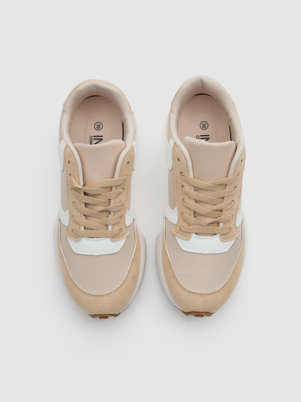 Nylon sports rubber sole multicolor zenithal view