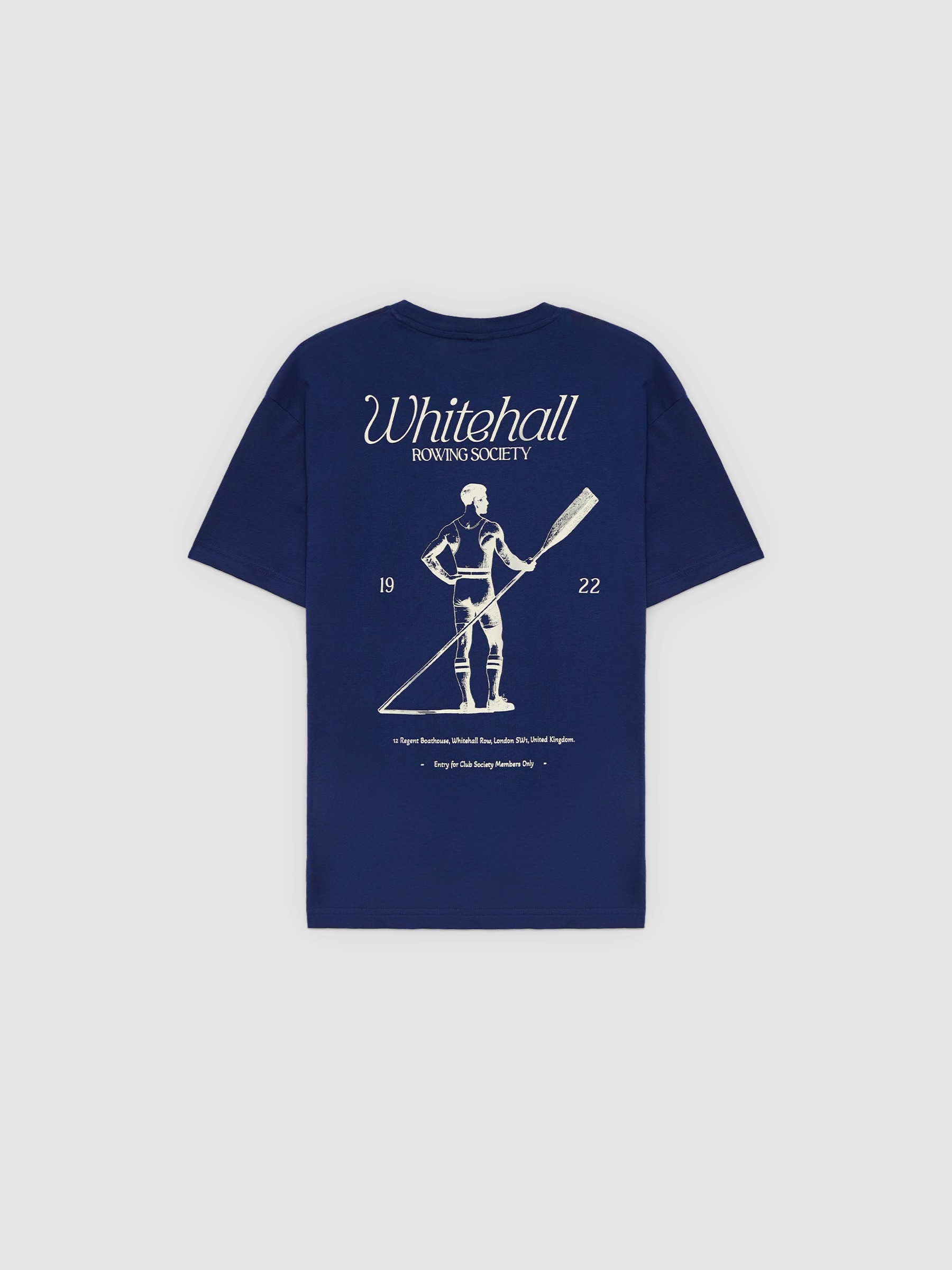 %Pto% Whitehall T-shirt blue front view
