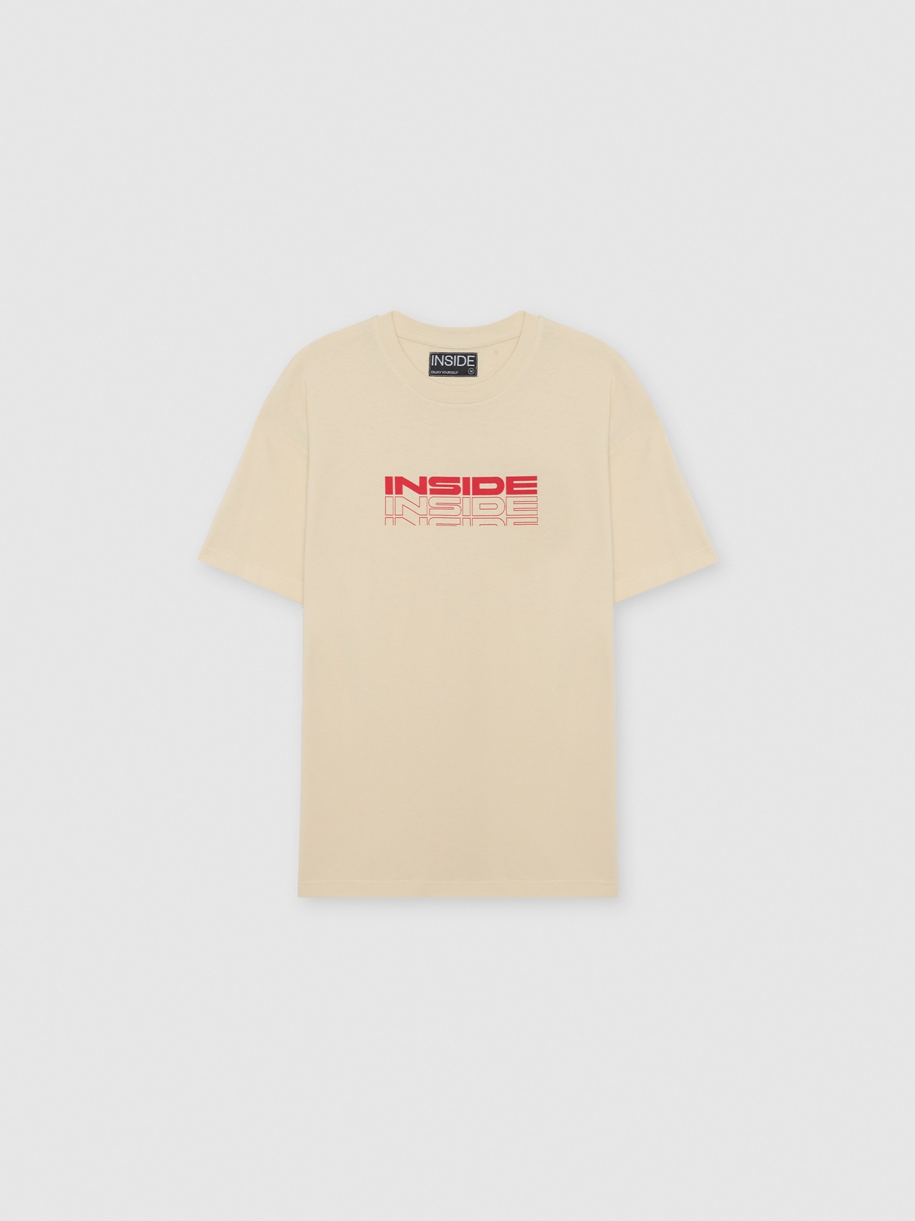 Camiseta logo Inside arena vista media frontal