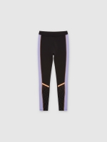 %Pto% Black leggings with contrasts black front view
