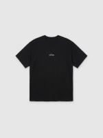 %Pto% Camiseta estampa petit café preto vista frontal