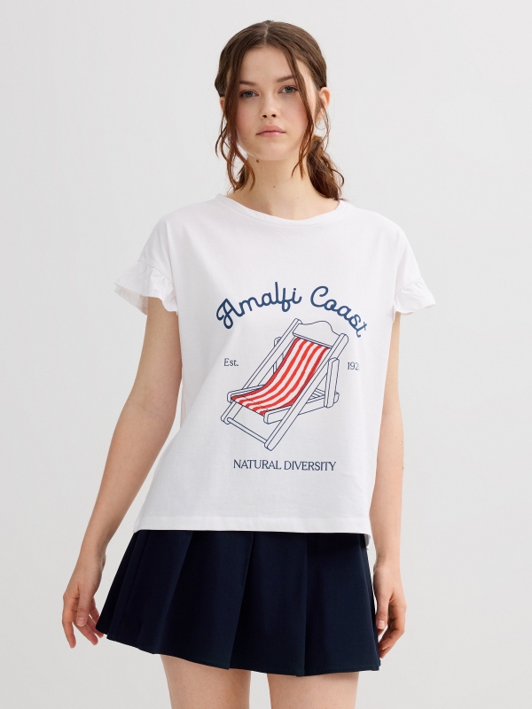 Camiseta volantes Amalfi Coast