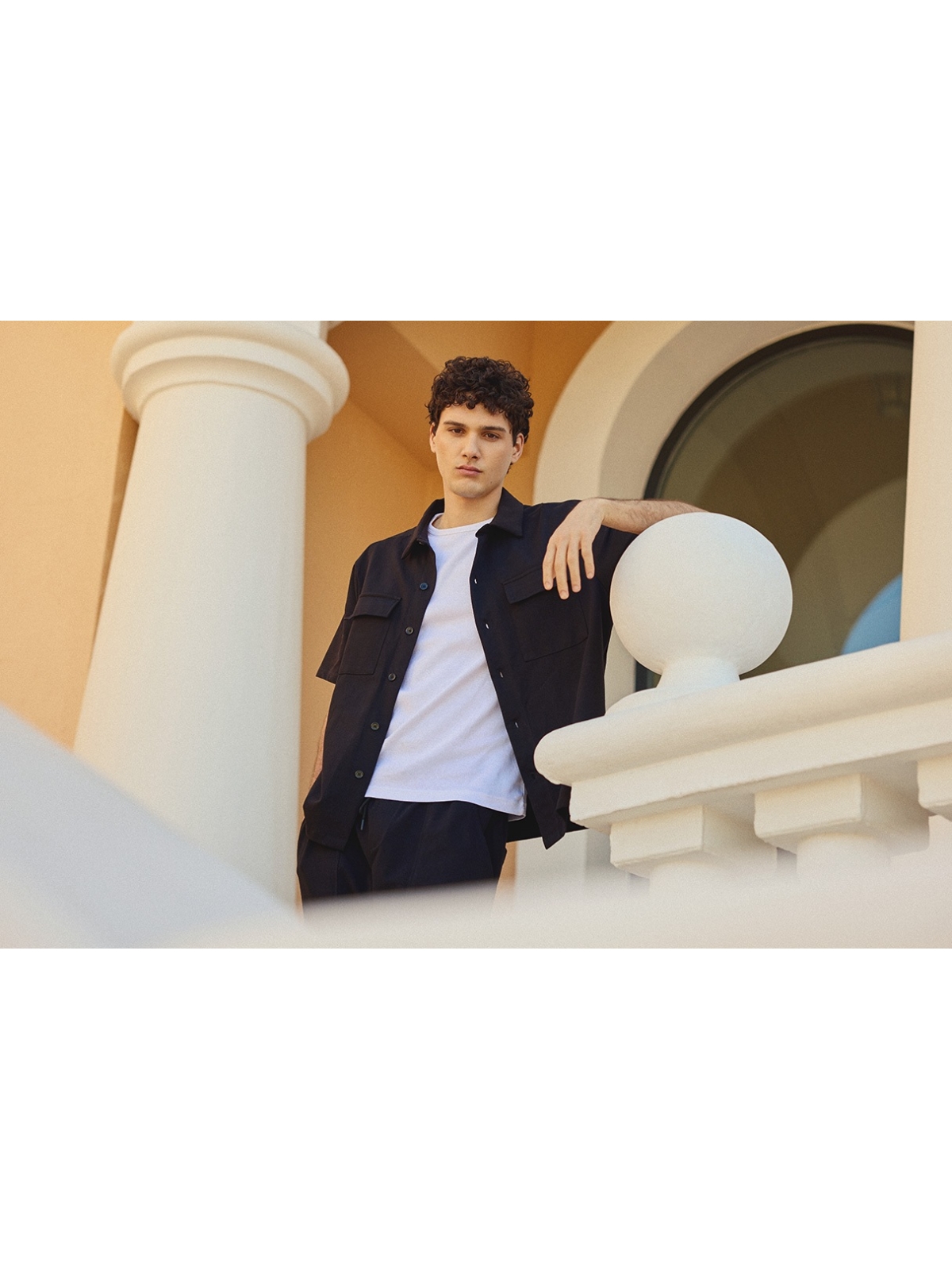 %NewExtra% Classic cotton shirt black