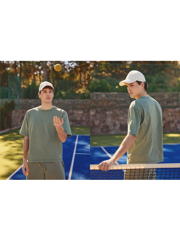  Oversized basic t-shirt green