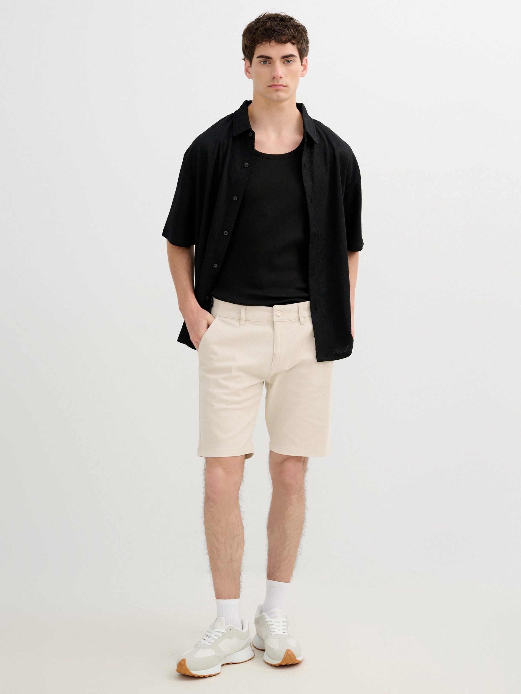 Camiseta tirantes canalé básica