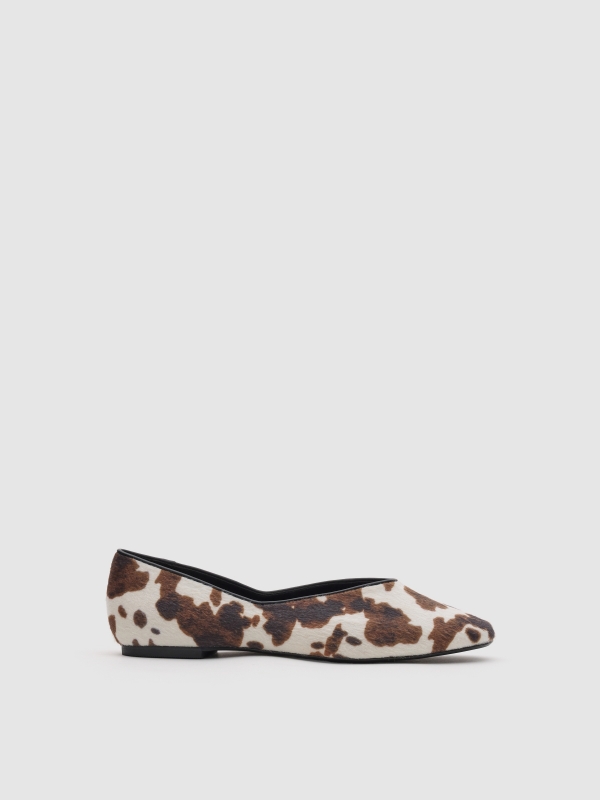 Sabrina animal print bow multicolor