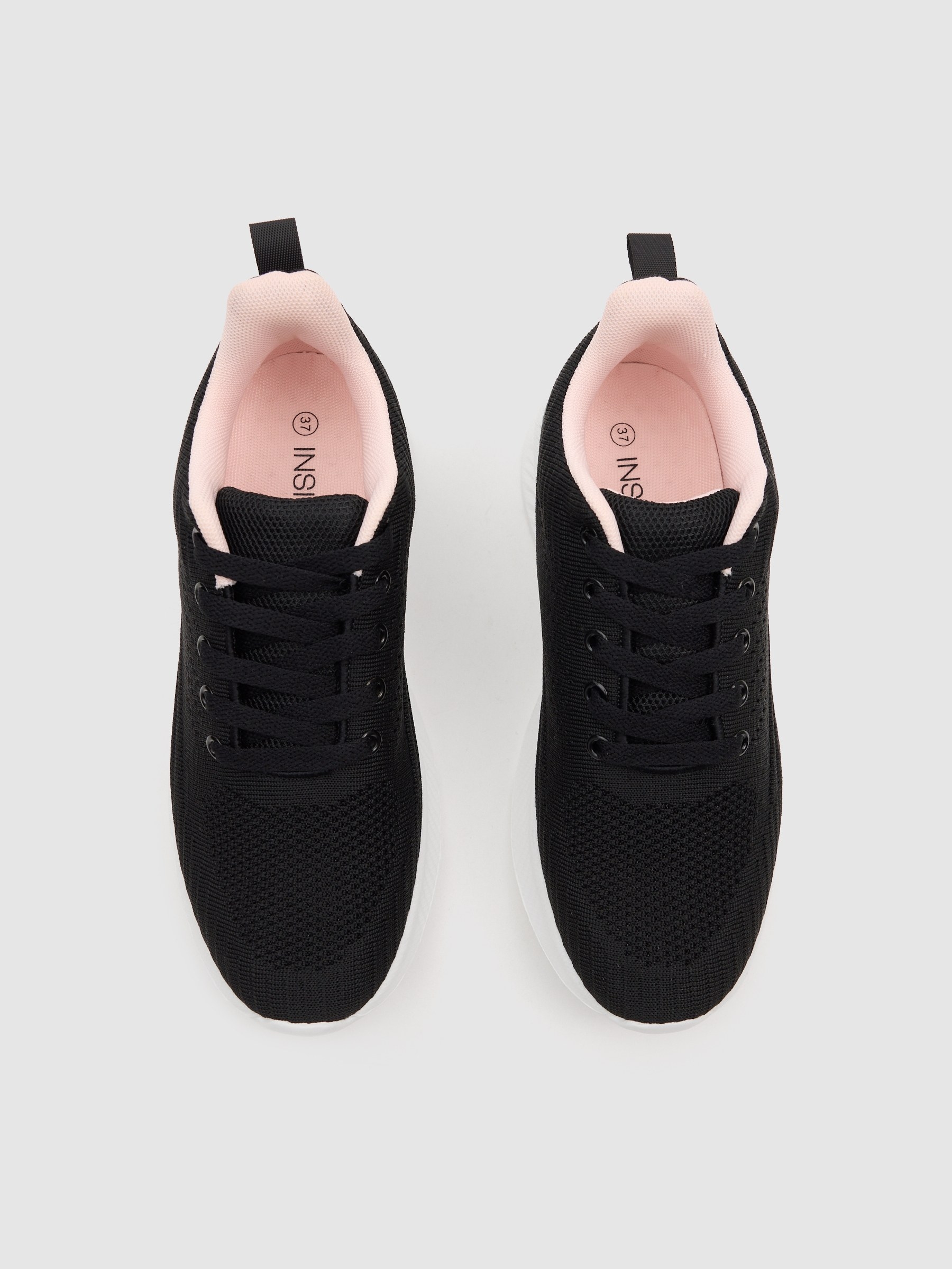 Zapatillas suela de goma running negro