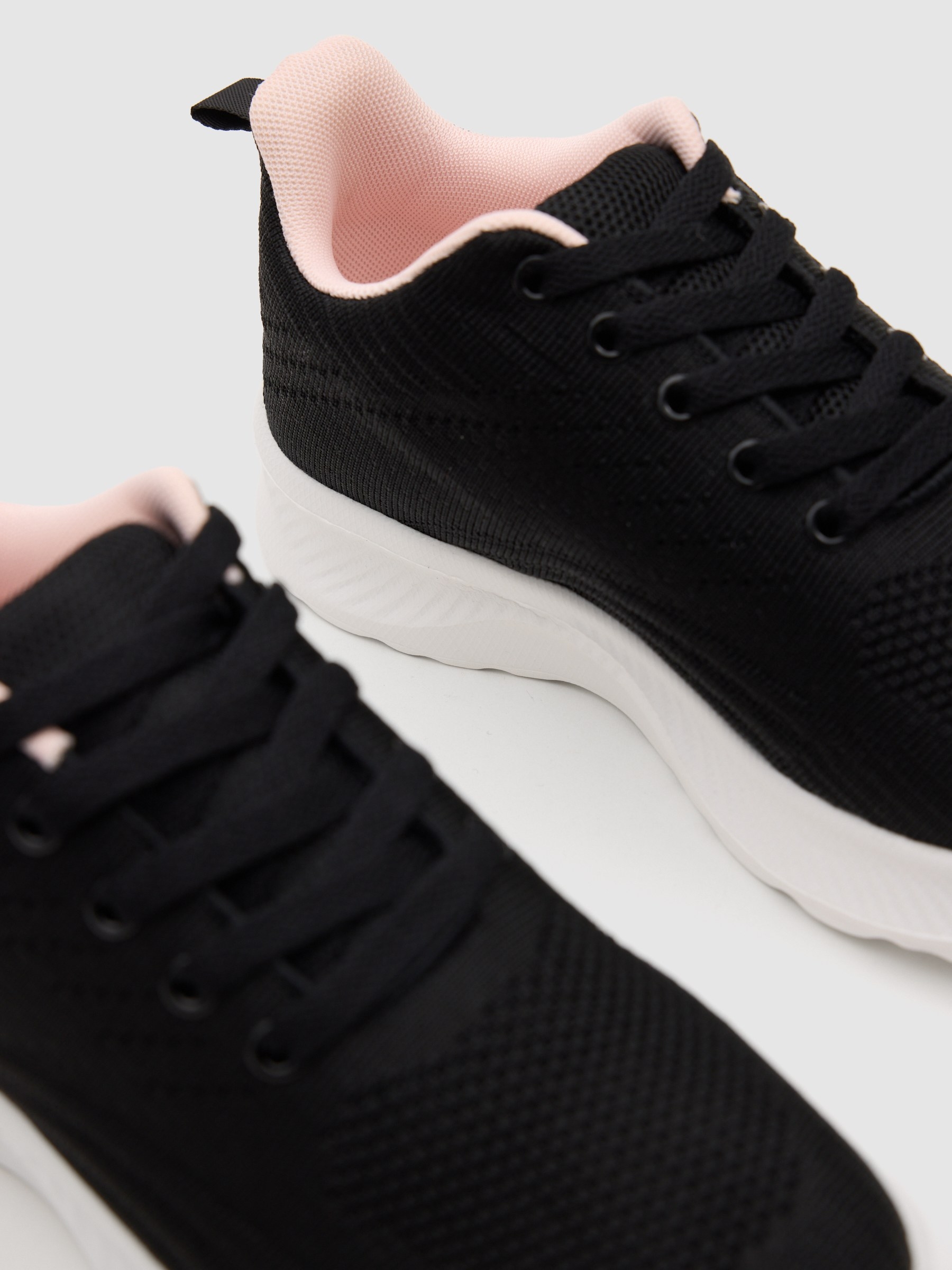 Zapatillas suela de goma running negro