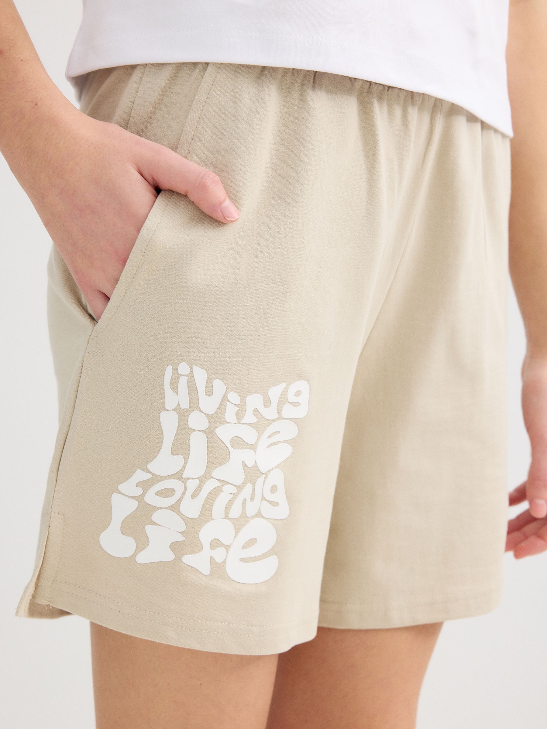 Bermuda lettering fleece