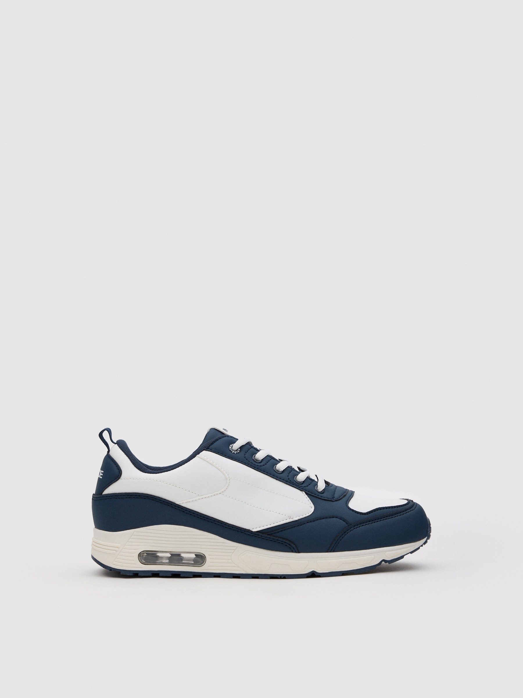 Combined sneaker air white