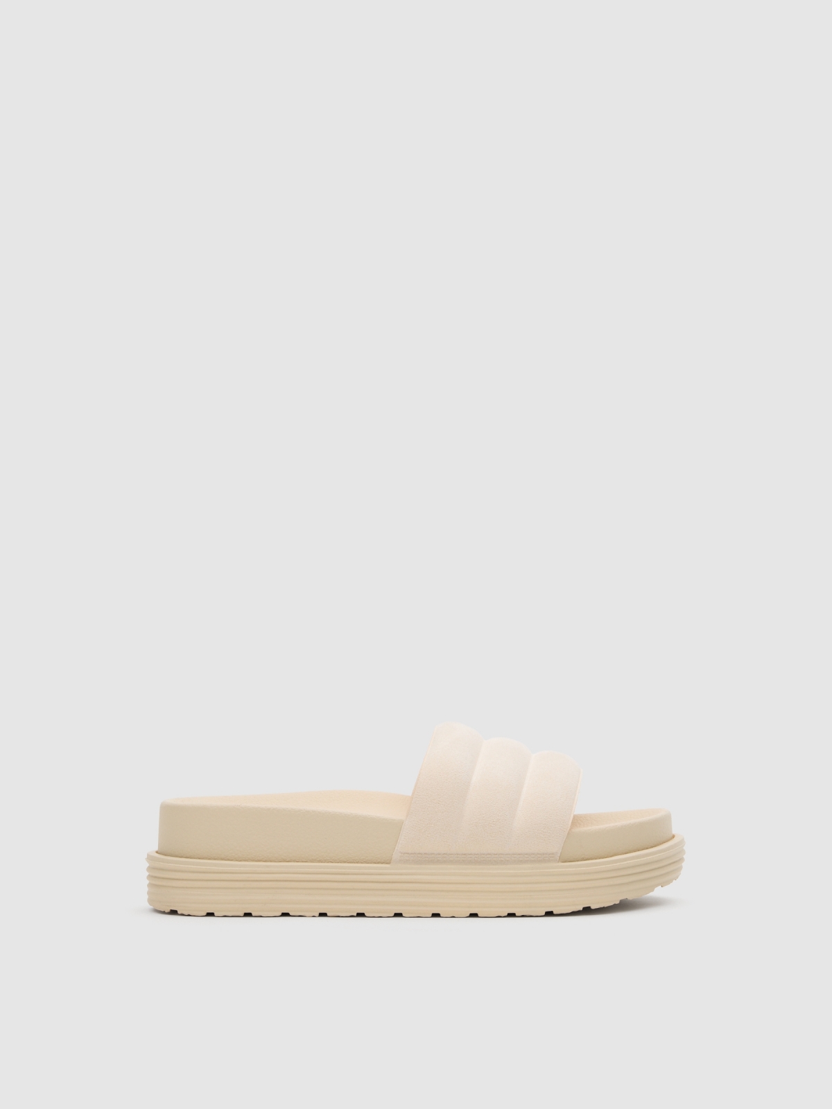 Platform shovel off white