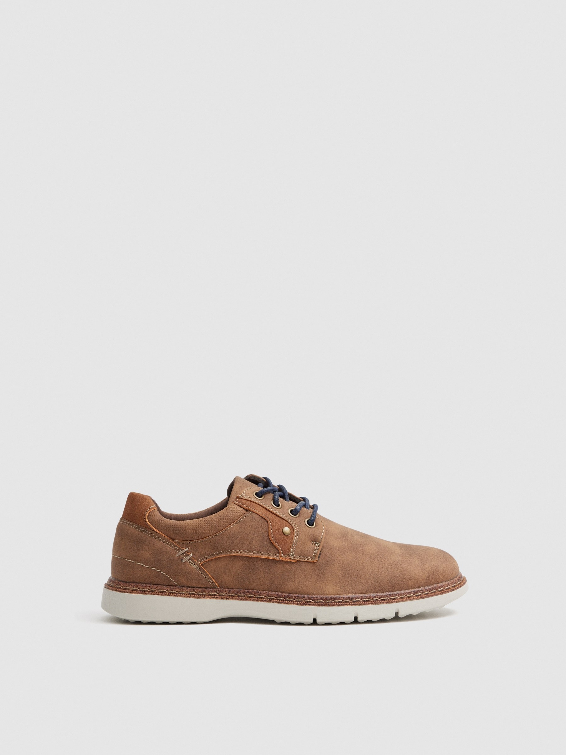 Blucher sport leatherette light brown