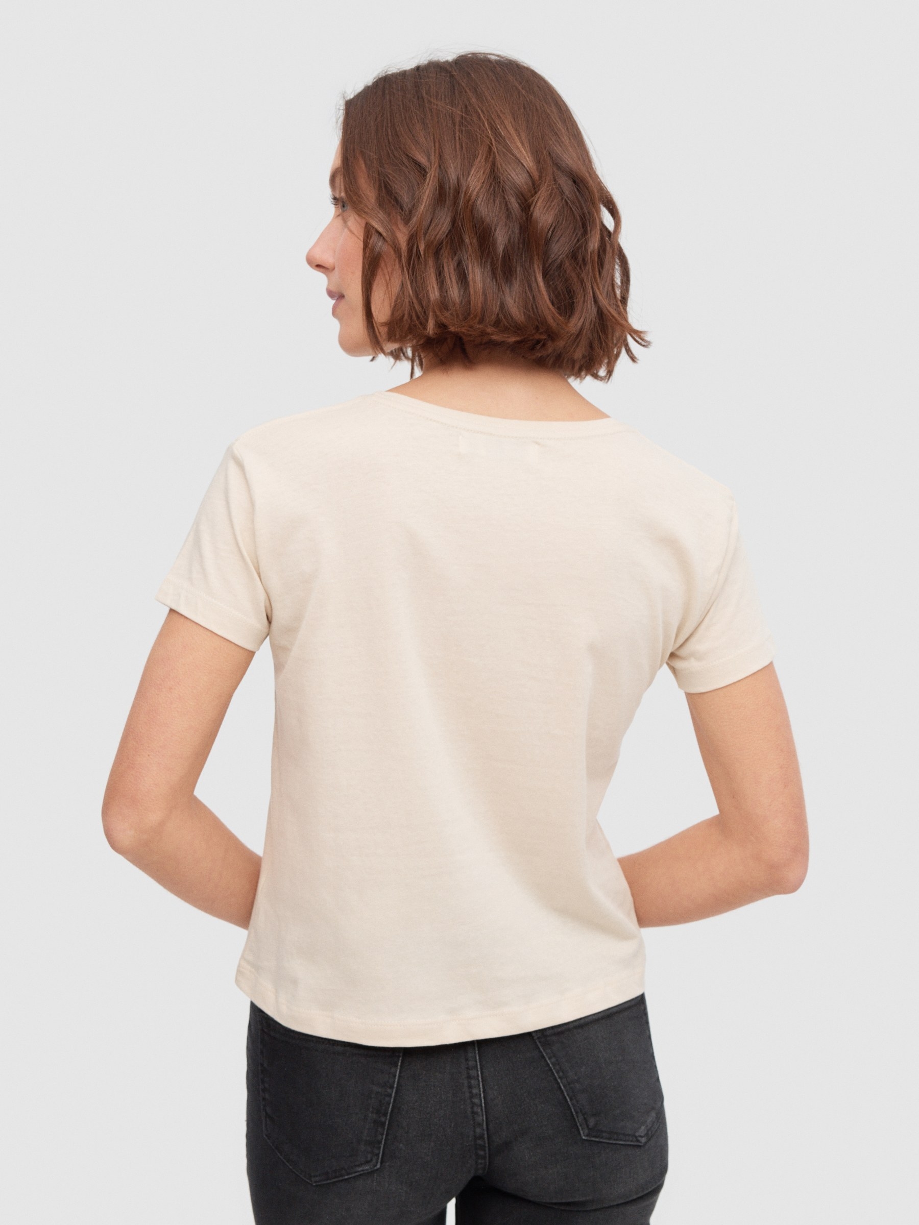 Camiseta Aloha arena vista media frontal