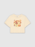 %Pto% Vitamin crop top sand front view