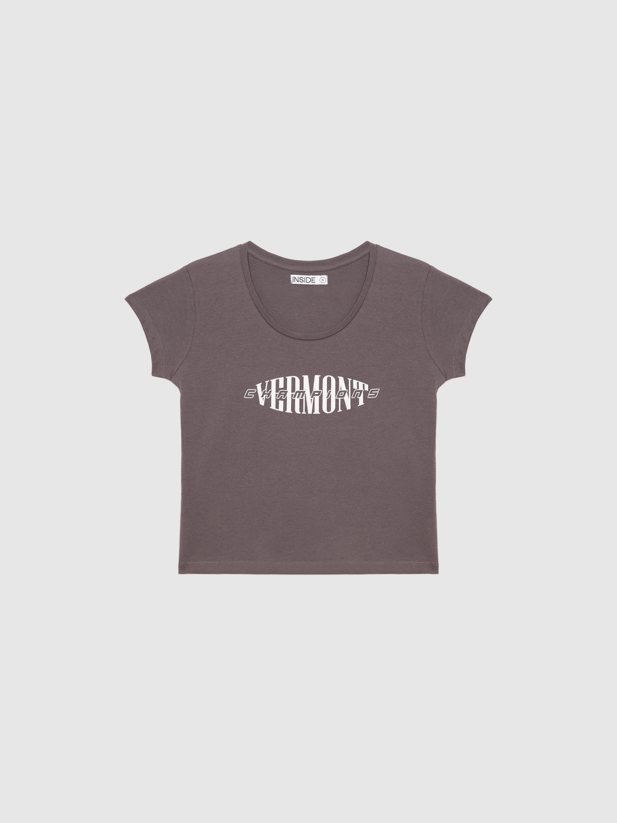 %Pto% Vermont crop T-shirt mauve