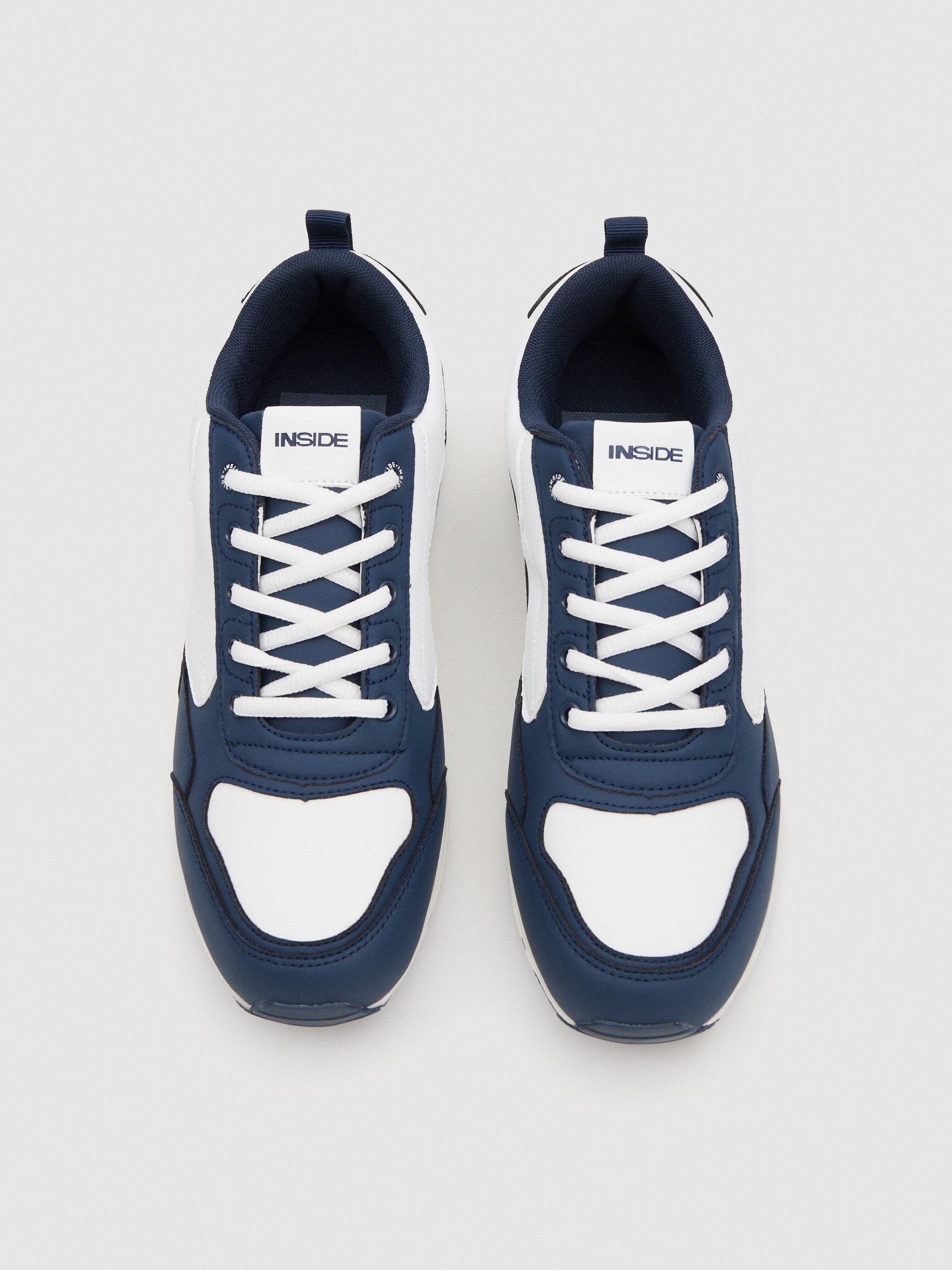 Combined sneaker air white