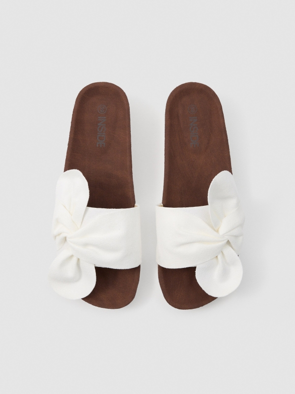 Cuña pala lazo blanco vista detalle