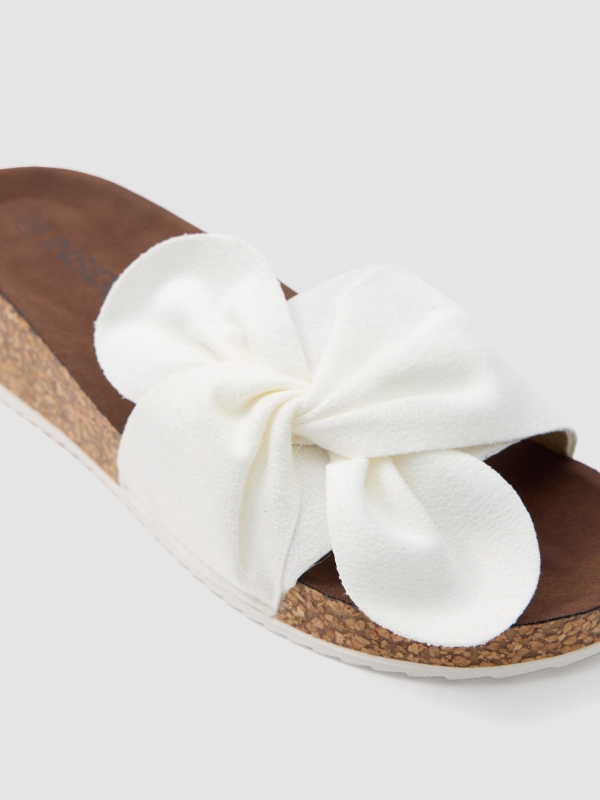 Wedge shovel loop white detail view