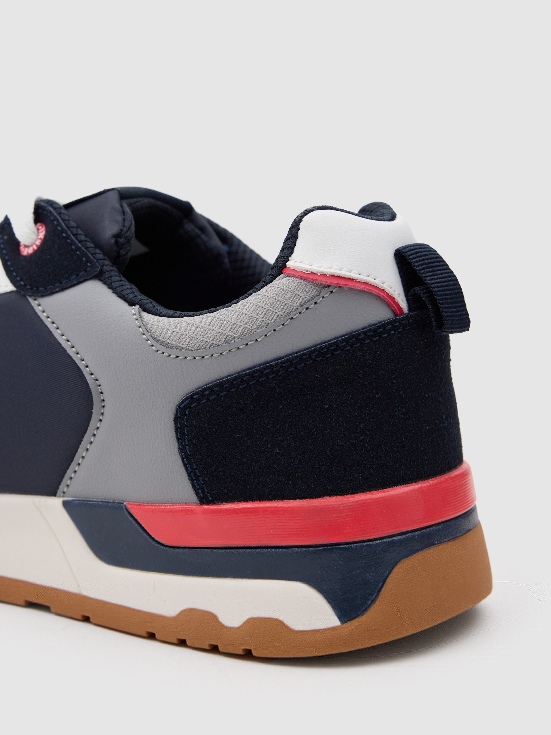 Contrast colour sneaker multicolor