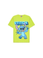 %Pto% Stitch t-shirt lime front view