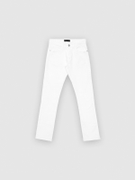 %Pto% Jeans color liso blanco vista frontal