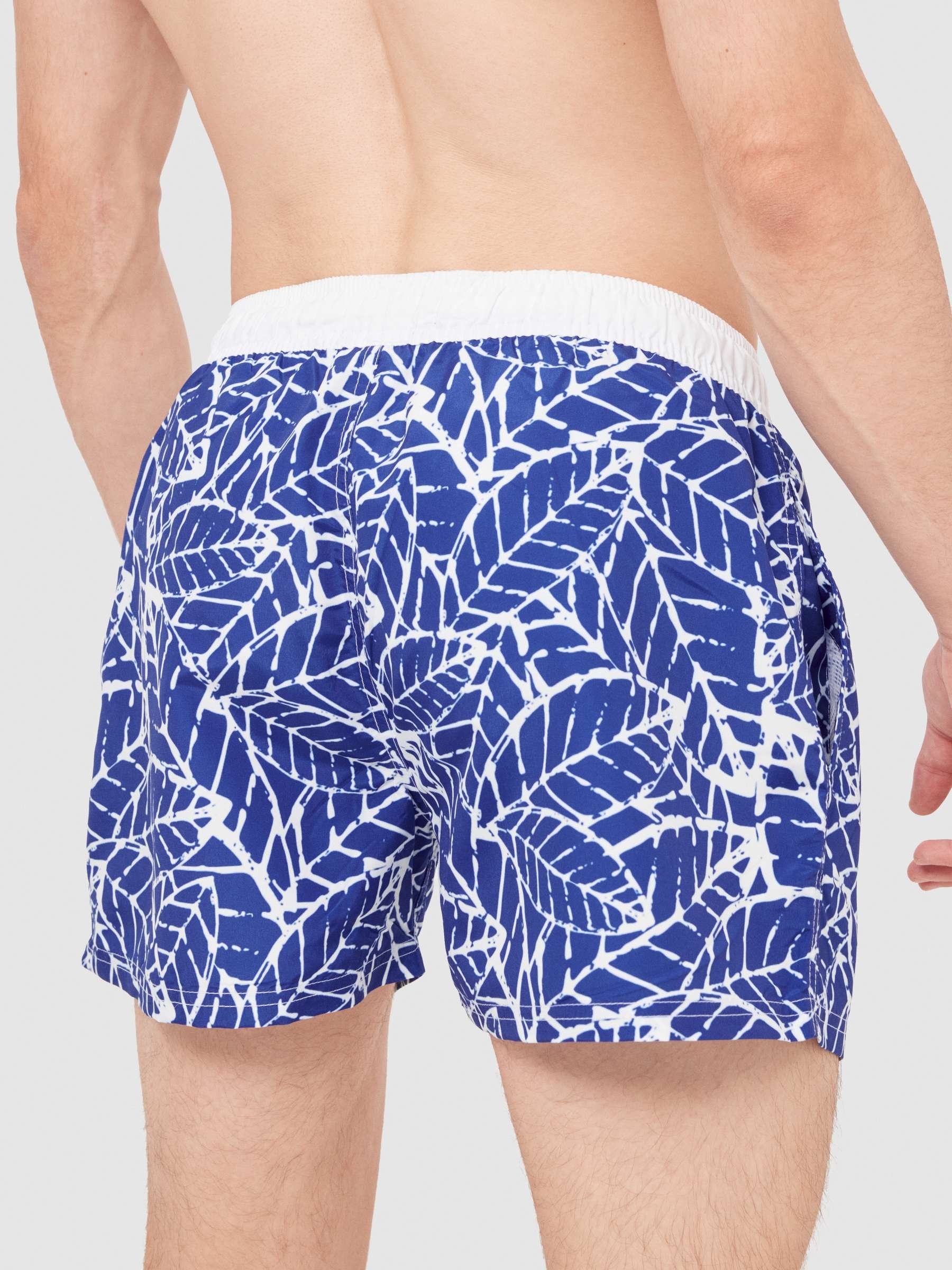 Leaf Swimsuit white middle front view