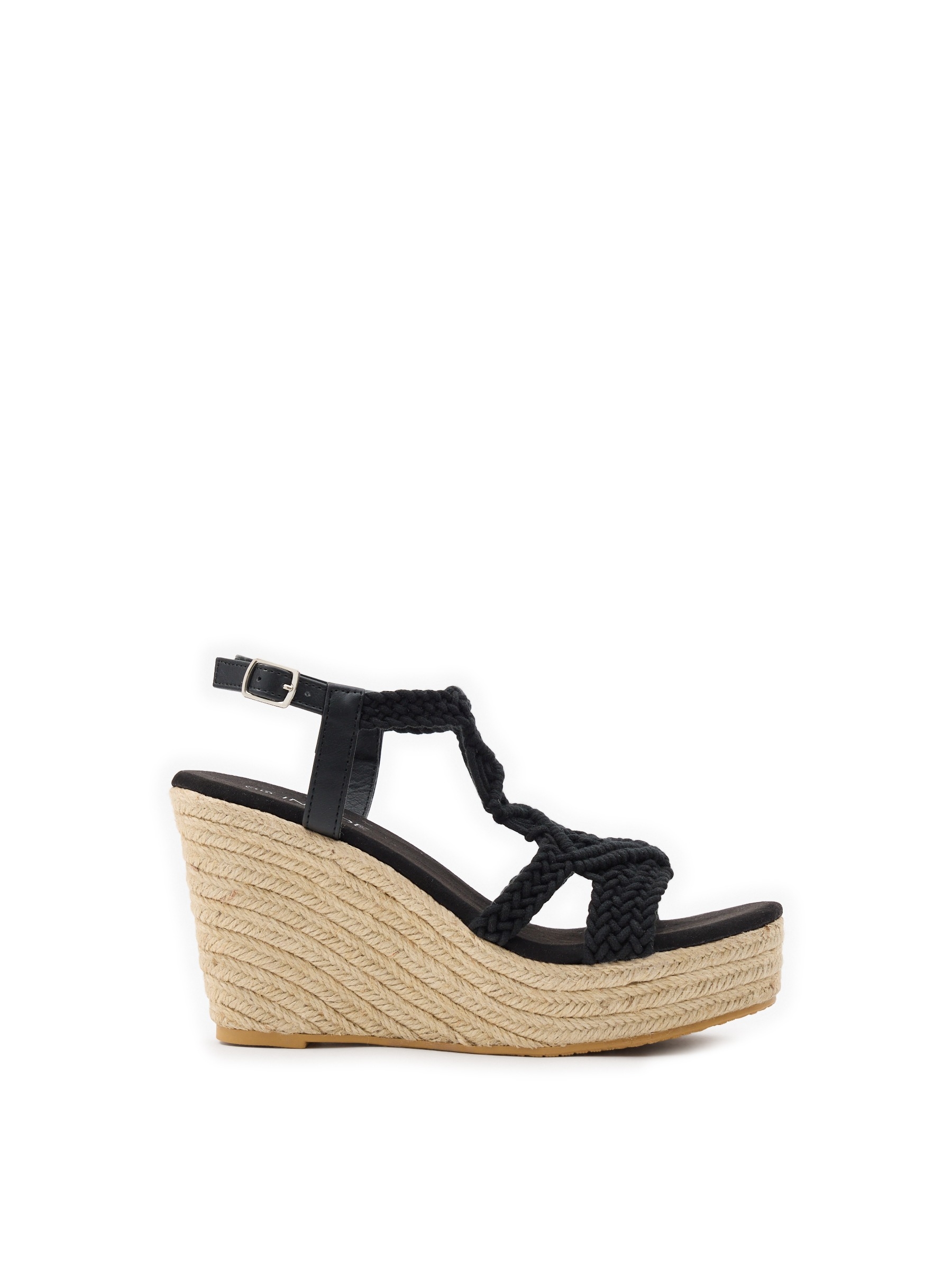 Crochet wedge black
