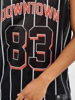 %Pto% Camiseta Downtown 83 negro