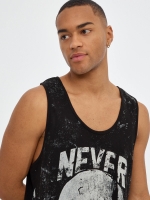 %Pto% T-shirt with skull black