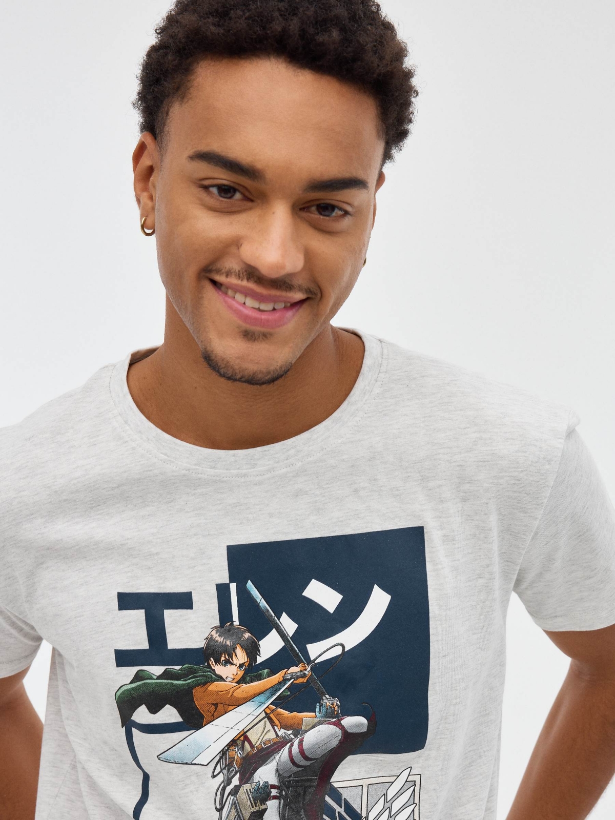 Attack on Titan T-shirt grey