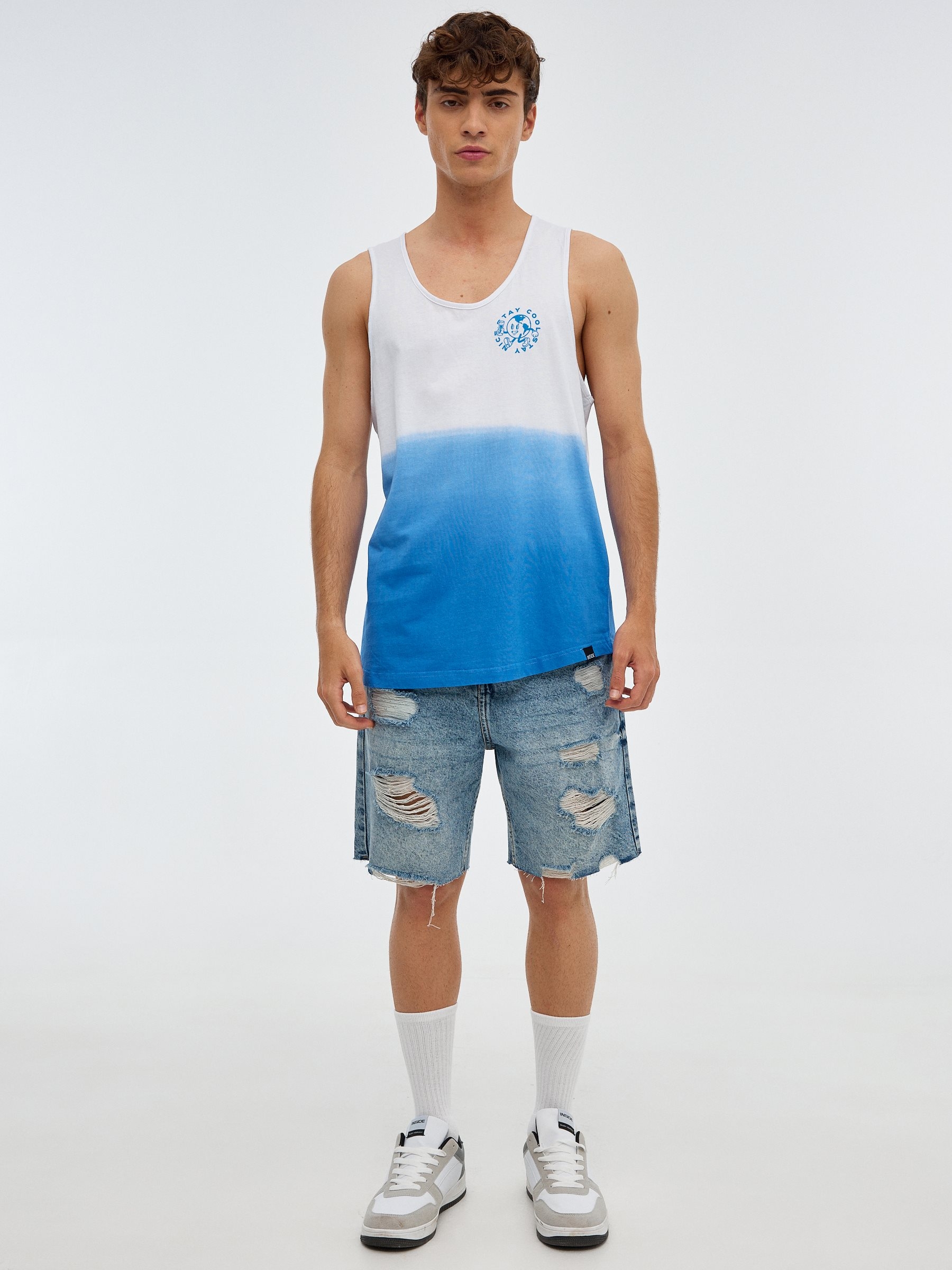 Camiseta tirantes degradada