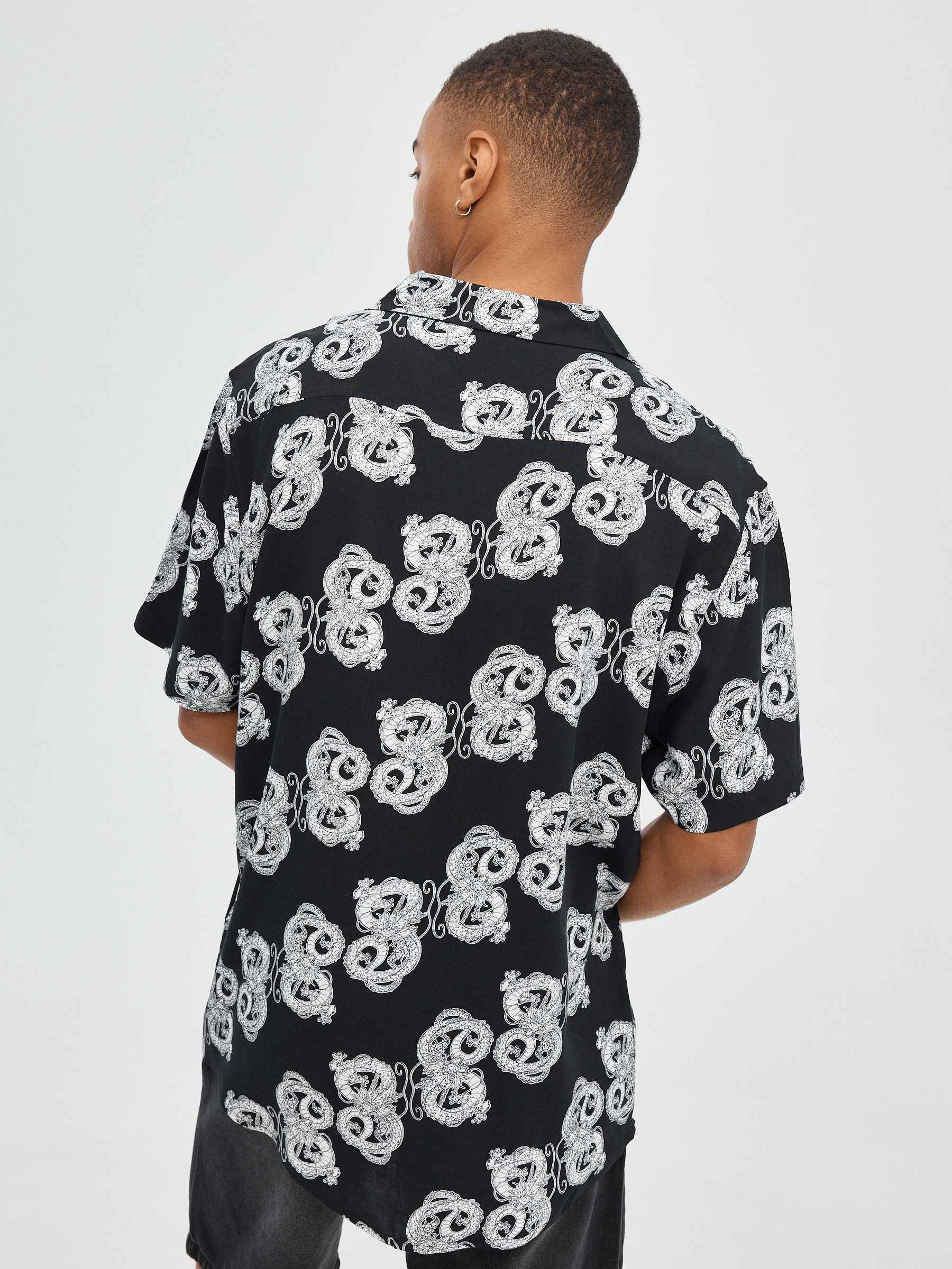 Dragon Ball Shirt black middle front view