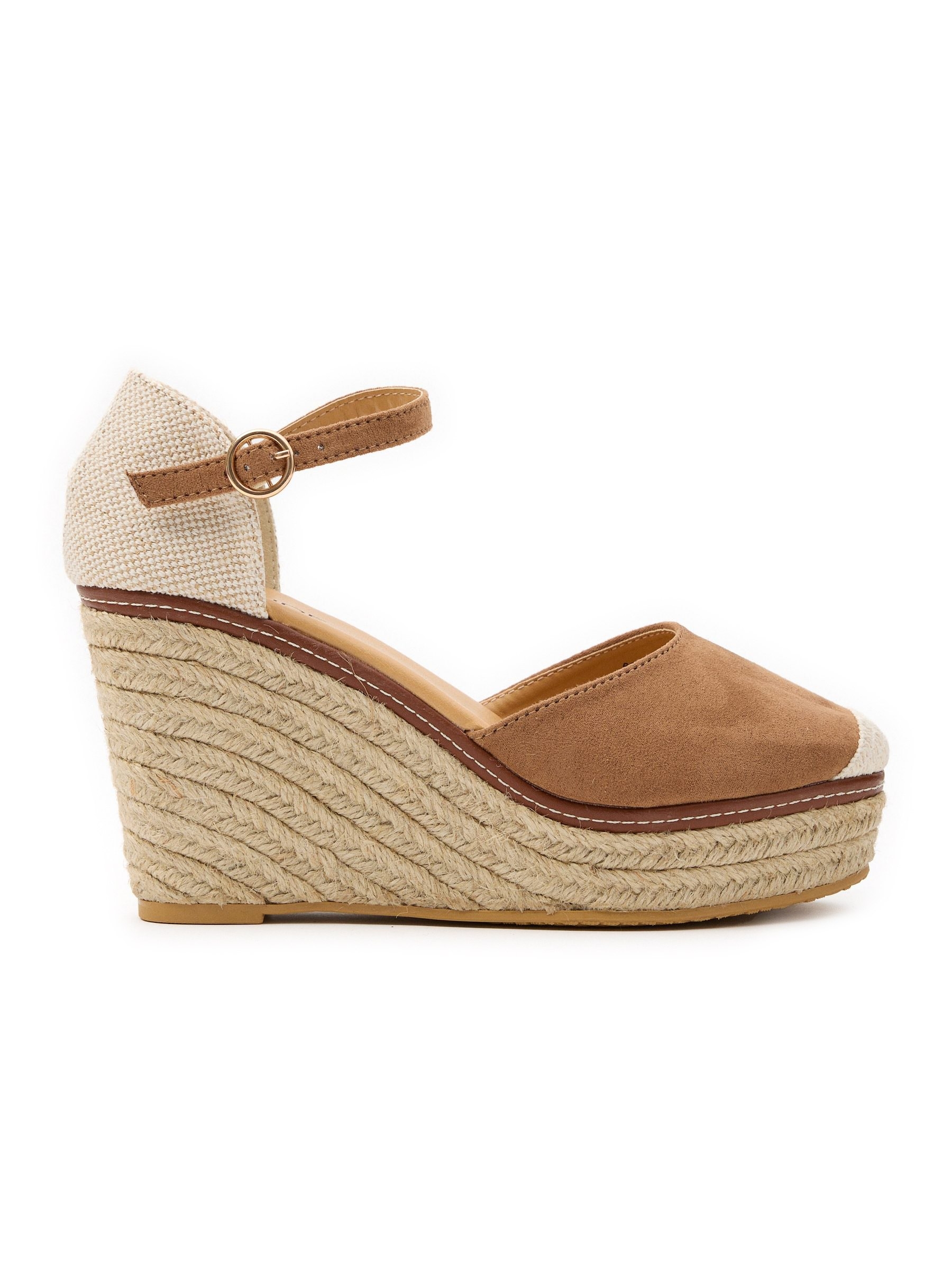 Wedge jute basic closed clogs