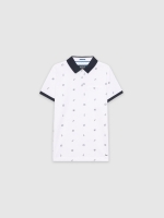 %Pto% Sailor polo shirt white