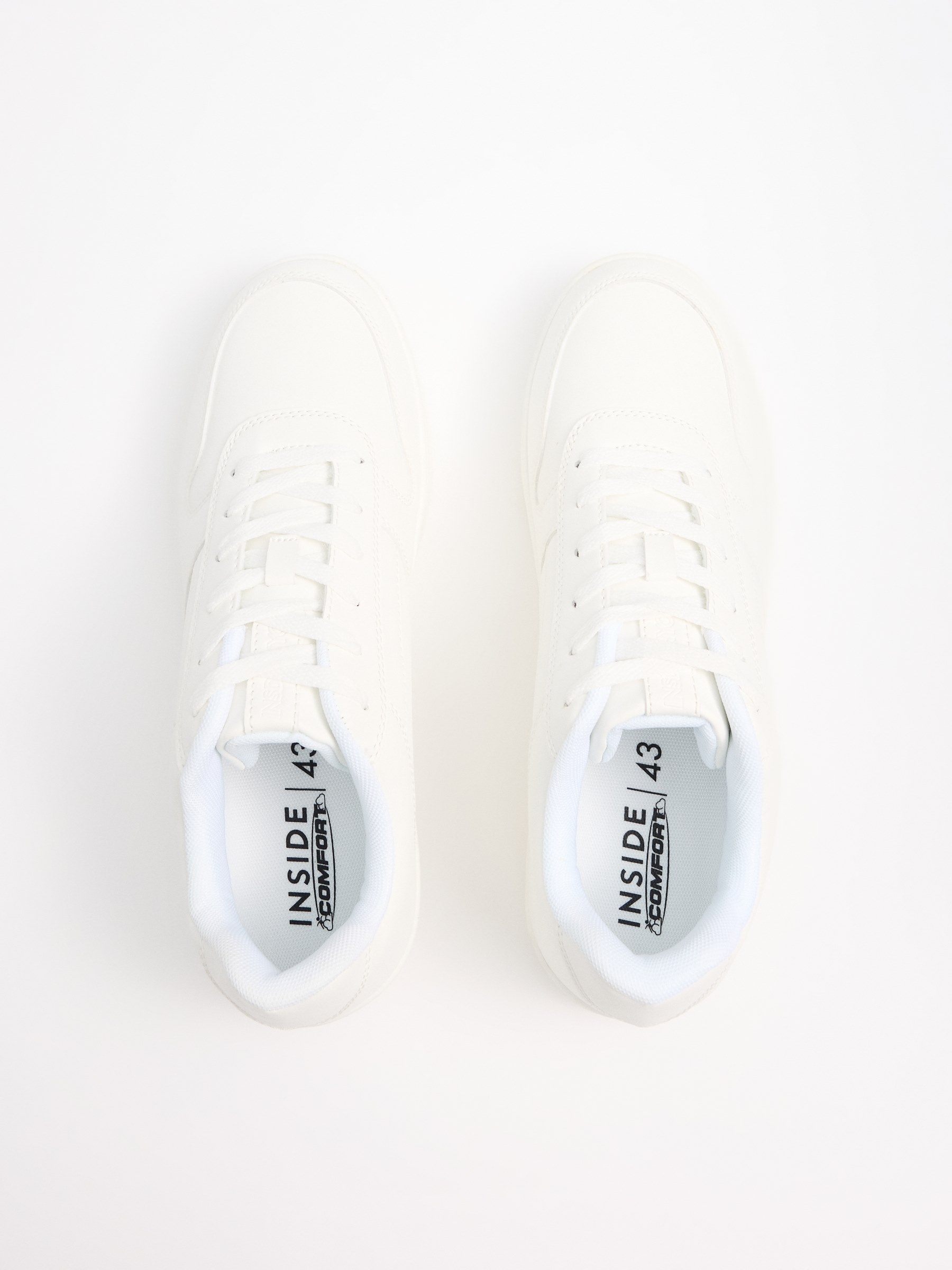Basic casual combined sneaker white