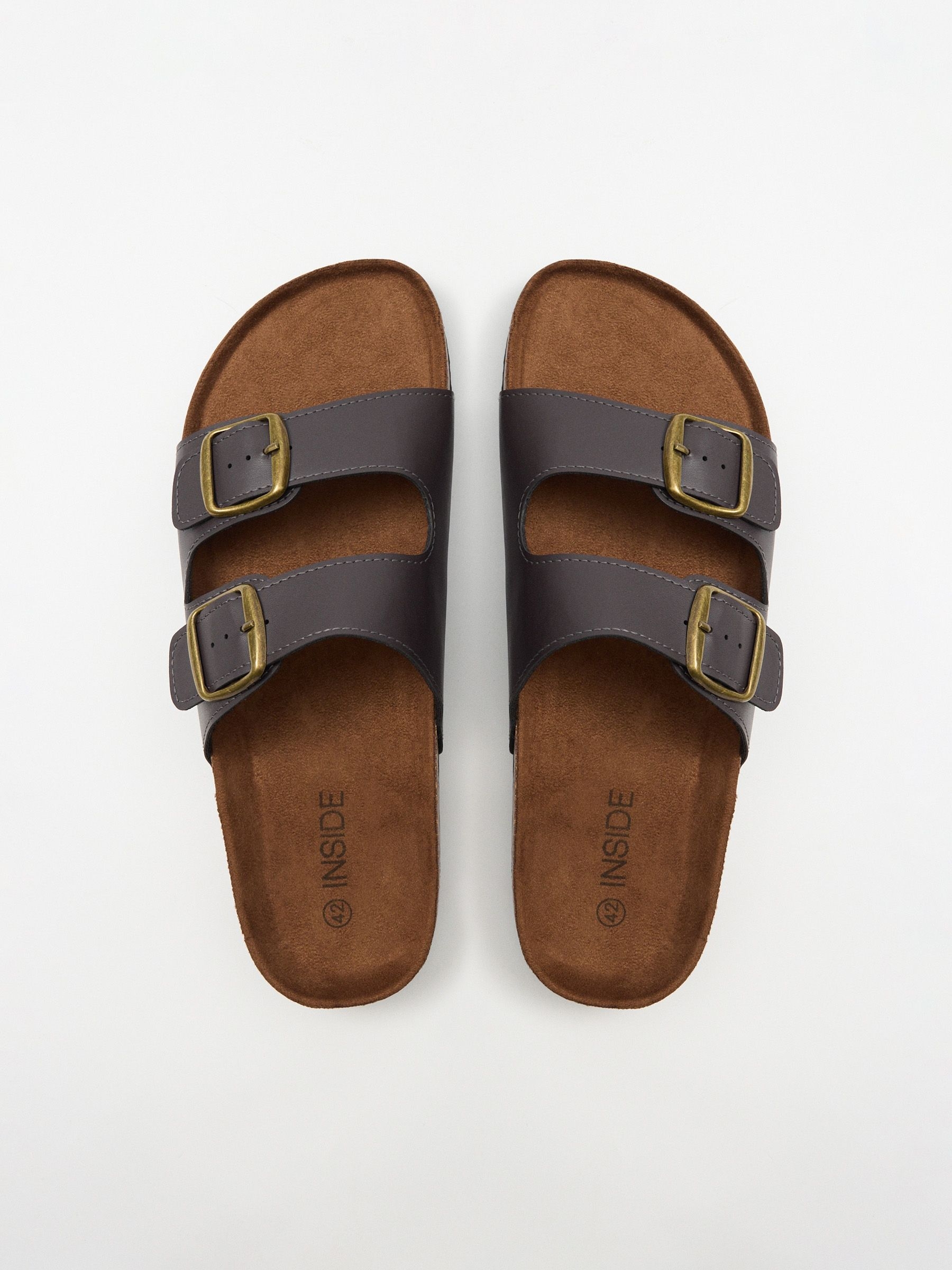 Open sandal buckles