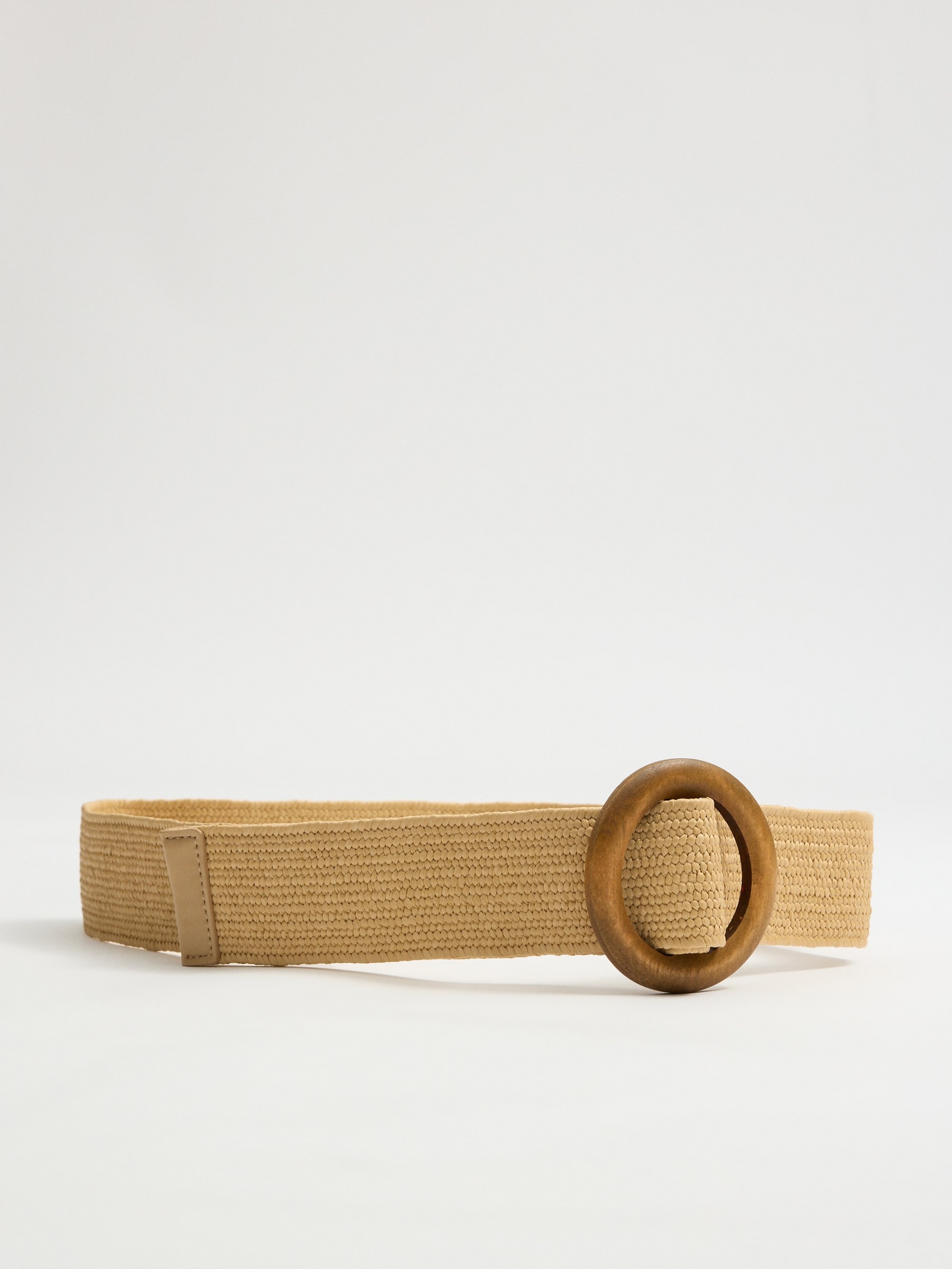 Raffia belt