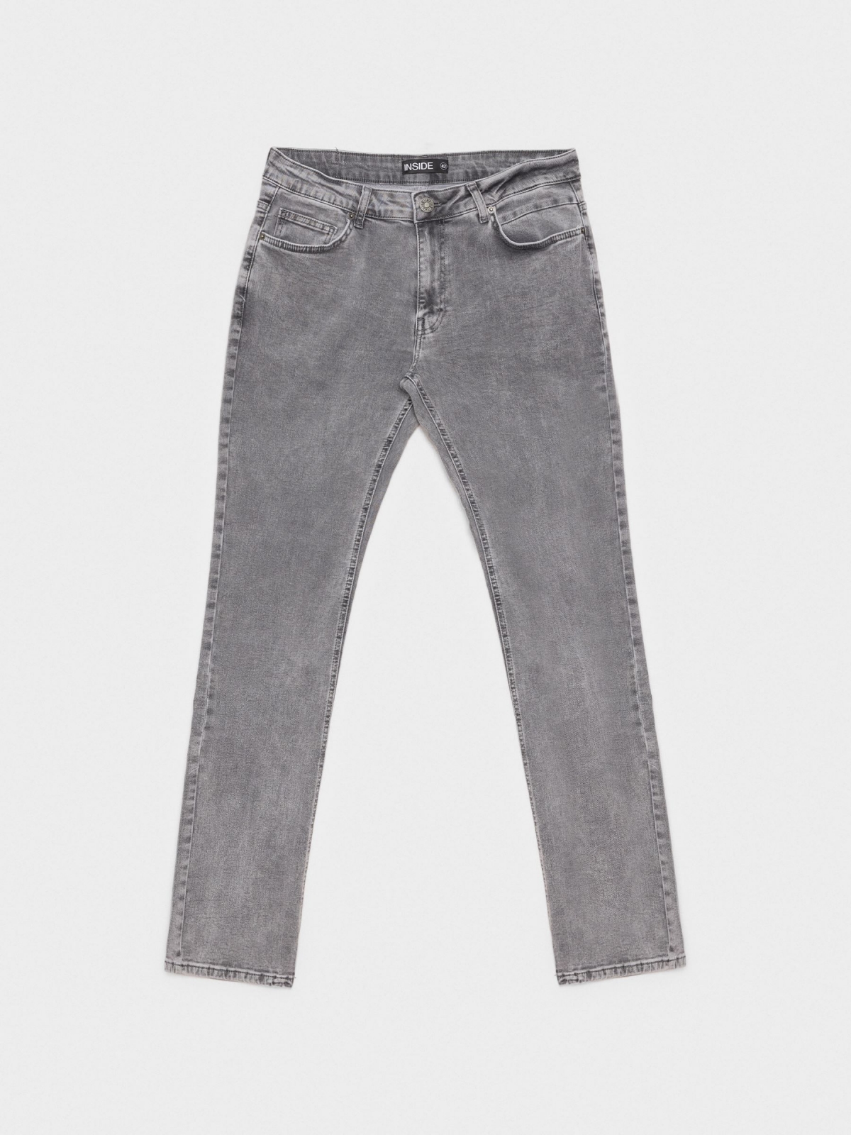 Jeans Regular grises gris oscuro