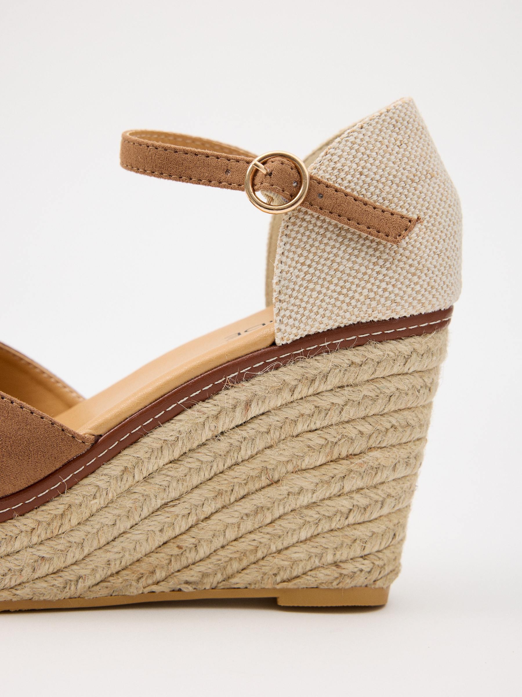 Wedge jute basic closed clogs