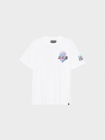 %Pto% Japanese print T-shirt white