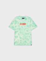 %Pto% Tie&dye t-shirt with text white