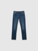 %Pto% Jeans regular tejido denim azul vista frontal