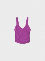 %Pto% Draped straps top magenta